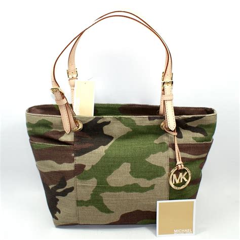 michael kors mens camo bag|michael kors large canvas tote.